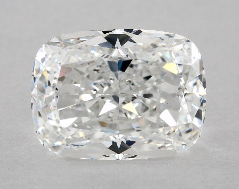 GIA 4.03 Carat F-VS2 Very Good Cut Cushion Modified Diamond